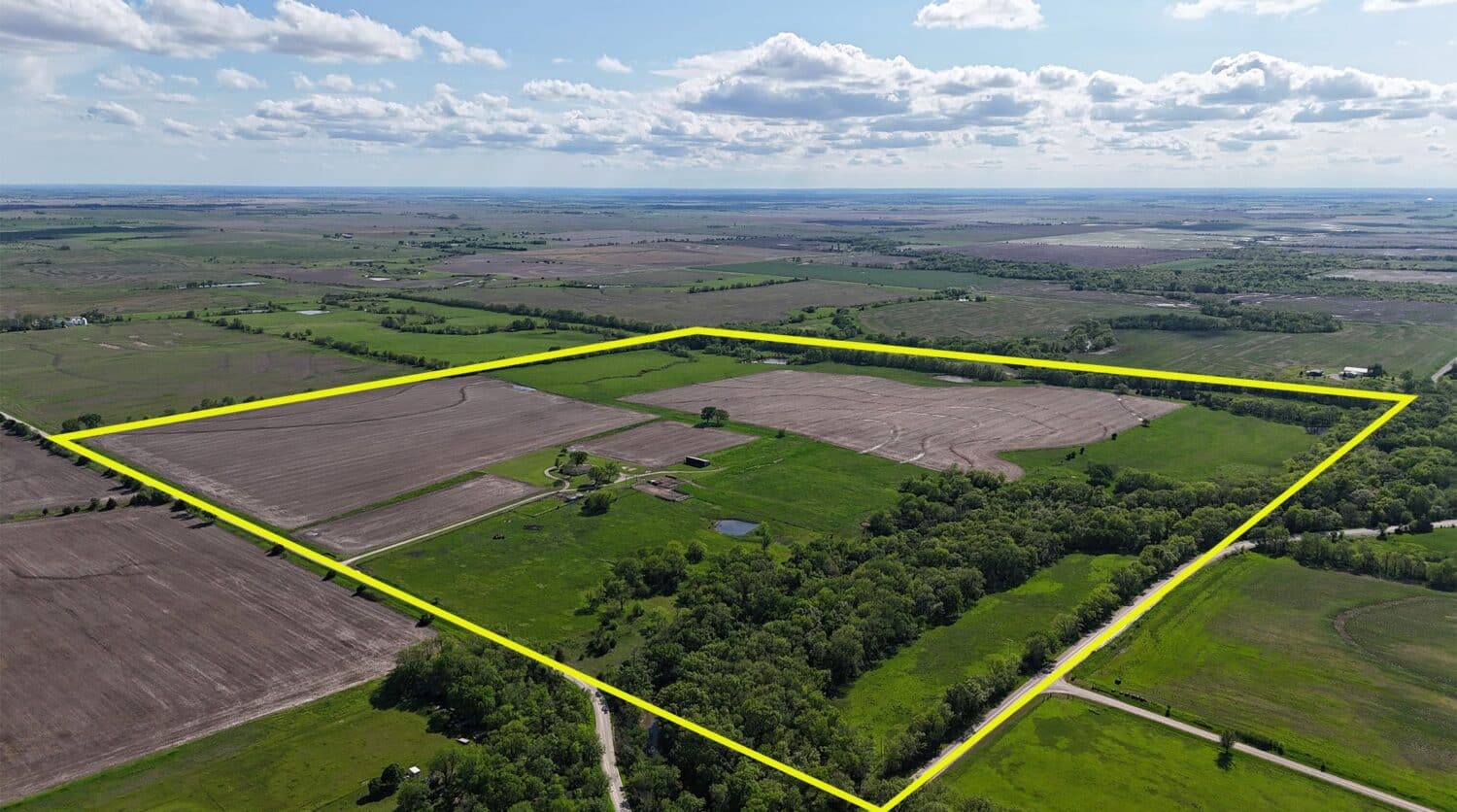 Auction Spencer 161+/ Acres Anderson County, KS Vaughn Roth